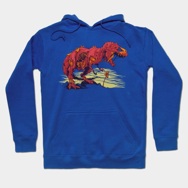 Zombie Rex Hoodie by WorldDinosaurs